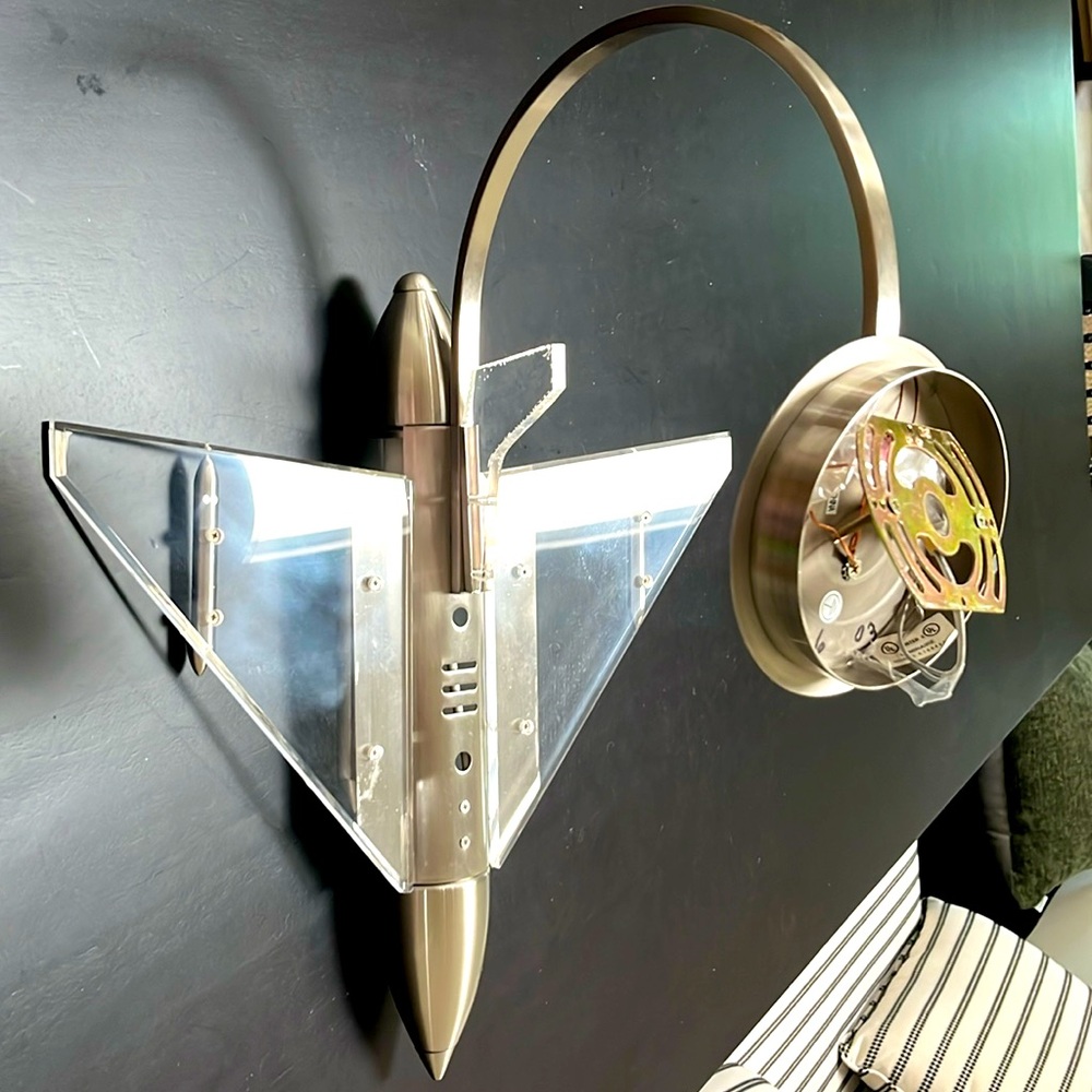 1980’s airplane ceiling light